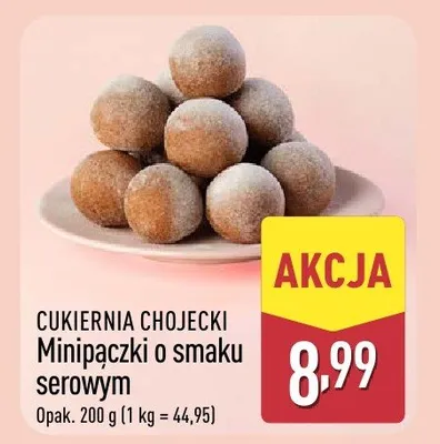 Minipączki o smaku serowym promocja w Aldi