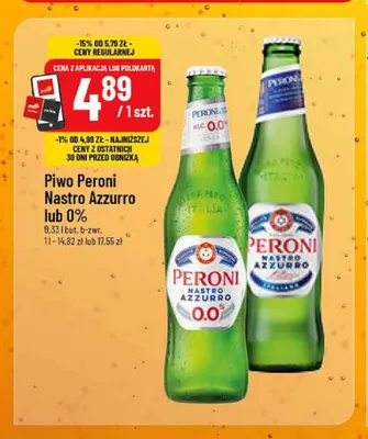 Piwo Peroni Nastro Azzurro promocja w POLOmarket