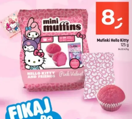 Mufinki Hello Kitty promocja w Dealz