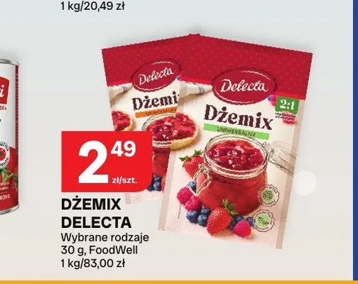 Dżemix Delecta promocja w Chorten