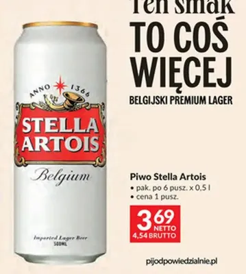 Piwo Stella Artois promocja w Makro