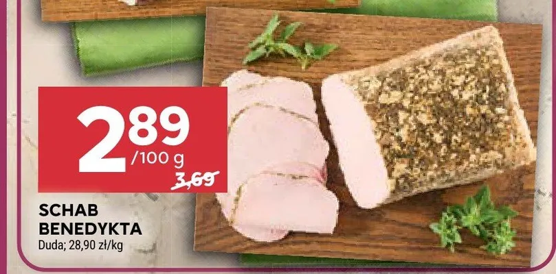 Schab Benedykta Duda promocja w Stokrotka