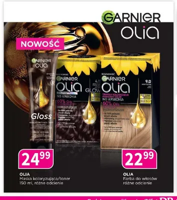 Farba do włosów Garnier Olia promocja w Drogerie Polskie