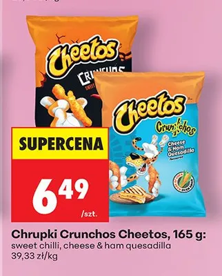 Chrupki Crunchos sweet chilli promocja w Biedronka
