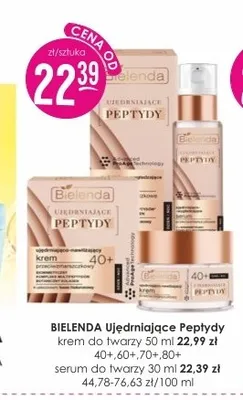 Serum do twarzy Bielenda Ujędrniające Peptydy promocja w Drogerie Jasmin