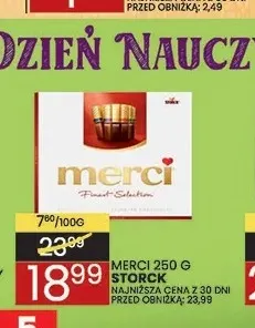 Czekoladki Merci Finest Selection promocja w Wafelek