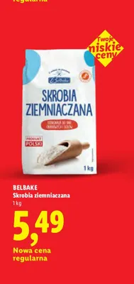 Skrobia ziemniaczana Belbake promocja w Lidl