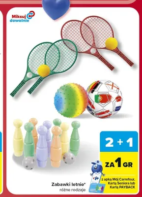 Zabawki letnie promocja w Carrefour