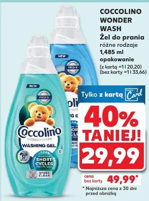 Żel do prania Wonder Wash promocja w Kaufland