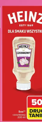 Sos czosnkowy Heinz promocja w Carrefour