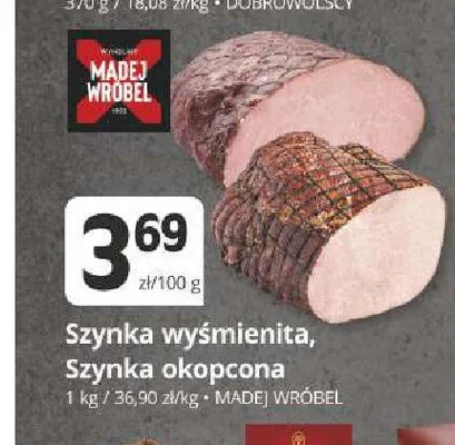 Szynka wyśmienita Madej Wróbel promocja w Marketvita