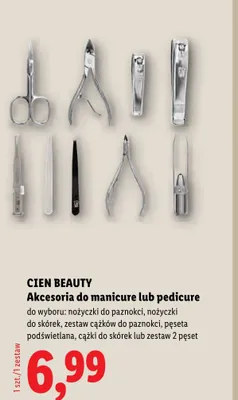 Nożyczki do skórek CIEN BEAUTY promocja w Lidl