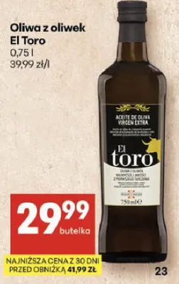 Oliwa z oliwek promocja w Delikatesy Centrum