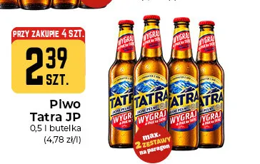 Piwo Tatra JP promocja w Społem Częstochowa