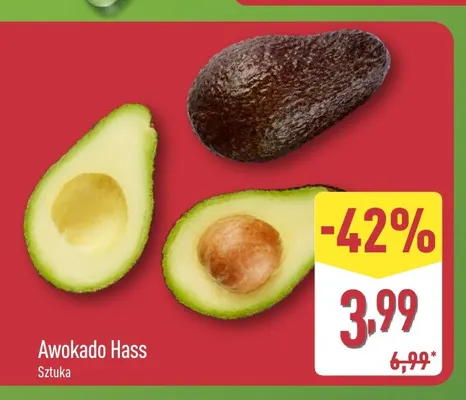 Awokado Hass promocja w Aldi