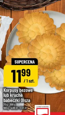 Kruche babeczki Olsza promocja w POLOmarket