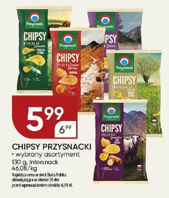 Chipsy Przysnacki promocja w Chata Polska