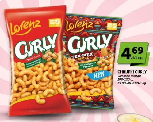 Chrupki Curly Tex-Mex Style Lorenz promocja w ABC