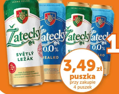 Piwo Zatecky promocja w Groszek