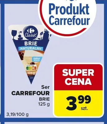Ser CARREFOUR Brie promocja w Carrefour Express