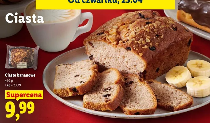 Ciasto bananowe promocja w Lidl