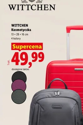 Kosmetyczka Wittchen promocja w Lidl