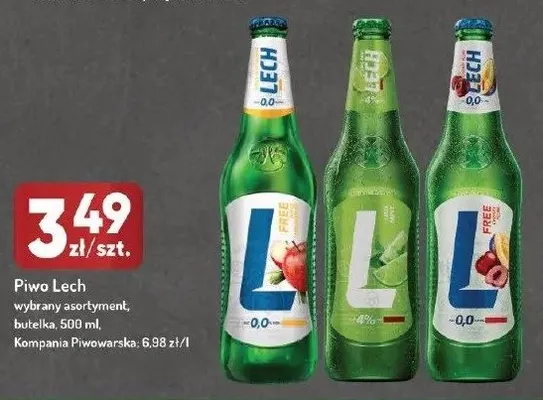 Piwo bezalkoholowe Lech Free 0,0% promocja w Avita