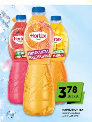 Napój pomarańcza mango Hortex promocja w ABC