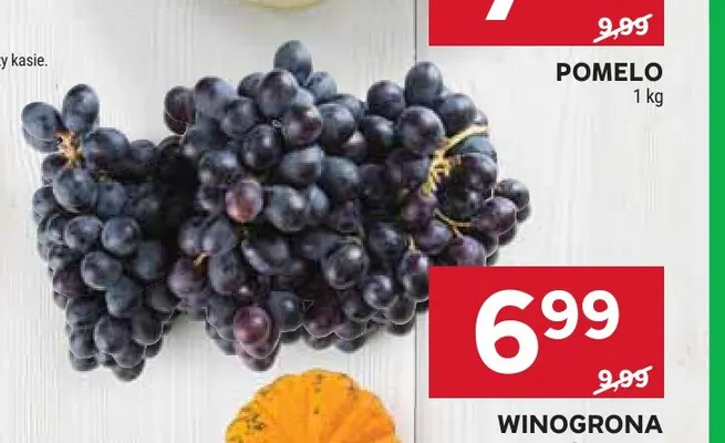 Winogrona ciemne promocja w Stokrotka