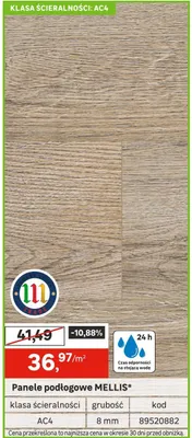 Panele podłogowe Mellis promocja w Leroy Merlin