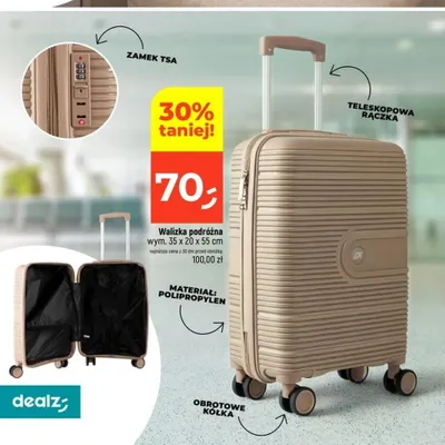 Walizka podróżna promocja w Dealz