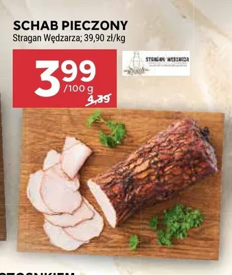 Schab pieczony Stragan Wędzarza promocja w Stokrotka