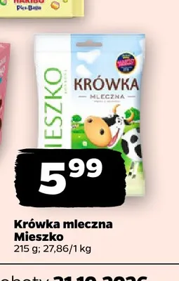 Krówka mleczna Mieszko promocja w Netto
