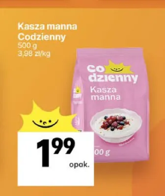 Kasza manna Codzienny promocja w Delikatesy Centrum