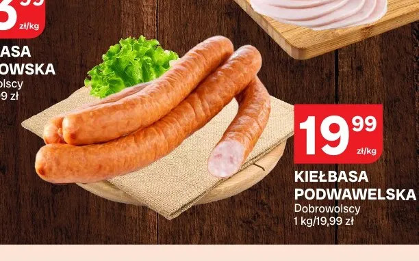 Kiełbasa podwawelska Dobrowolscy promocja w Chorten