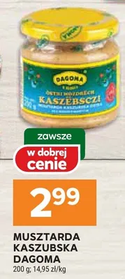 Musztarda kaszubska dagoma promocja w Stokrotka