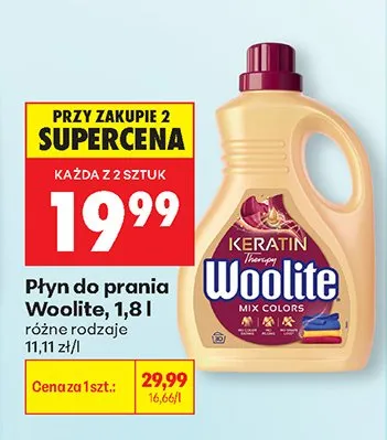 Płyn do prania mix colors promocja w Biedronka