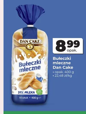 Bułeczki mleczne Dan Cake promocja w Odido