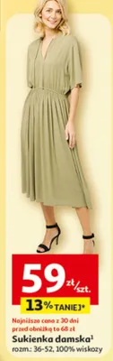Sukienka damska promocja w Auchan