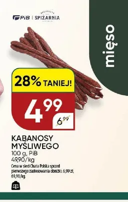 Kabanosy Myśliwego Spiżarnia promocja w Chata Polska