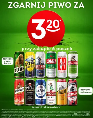 Piwo Tatra promocja w Żabka