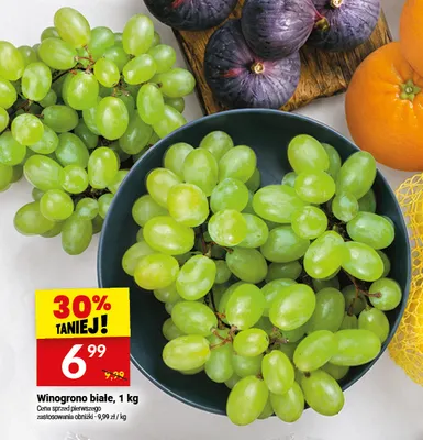 Winogrona białe promocja w Twój Market