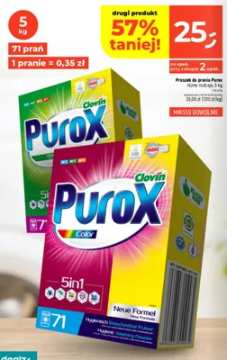 Proszek do prania różne rodzaje promocja w Dealz
