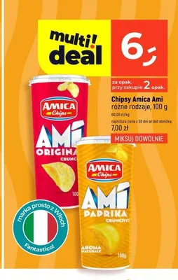 Chipsy Amica Ami promocja w Dealz
