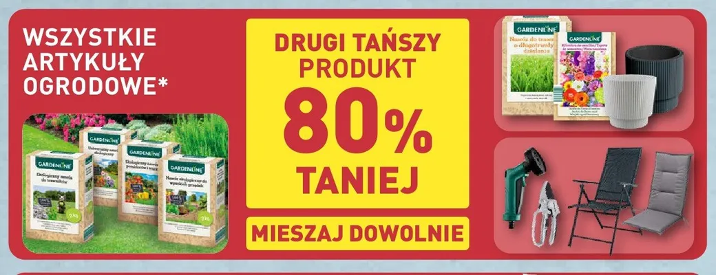 Artykuły ogrodowe promocja w Aldi