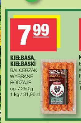 Kiełbasa Balcerzak promocja w SPAR