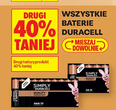 Baterie Duracell promocja w Biedronka