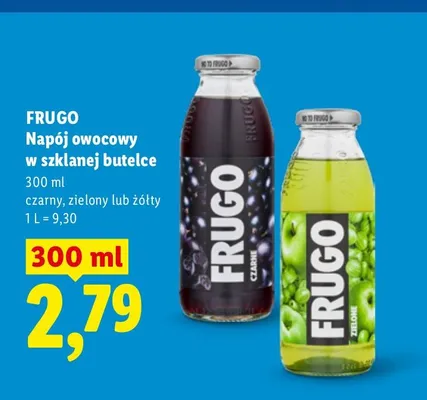 Napój owocowy Frugo czarny promocja w Lidl