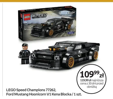 Klocki LEGO Speed Champions 77262 Ford Mustang Hoonicorn V1 Kena Blocka promocja w Empik