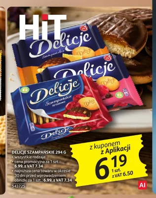 Delicje Szampańskie promocja w Selgros